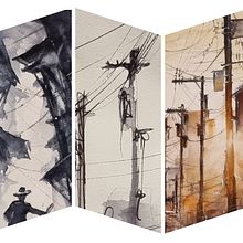 Il mio progetto del corso: Pittura suggestiva ad acquerello: crea illustrazioni avvincenti. Un progetto di Belle arti, Pittura e Pittura ad acquerello di David Mancazzo - 29.12.2023