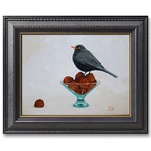 Mijn project van de cursus: Creëer popcultuur-olieschilderijen met surrealistische twist. Un proyecto de Diseño de personajes, Pintura, Dibujo y Pintura al óleo de Ruud van Unen - 24.12.2023