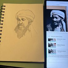 My project for course: Fundamentals of Portrait Drawing with Pencil. Fine Arts, Pencil Drawing, Drawing, Realistic Drawing, and Artistic Drawing project by Hansly Nicolas - 12.24.2023