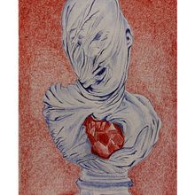 Asfixia. Traditional illustration project by Toni Martinez Morales - 12.24.2023