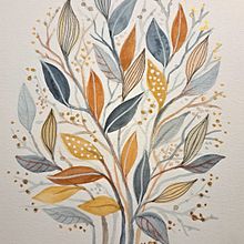 My project for course: Artistic Floral Watercolor: Connect with Nature. Un progetto di Illustrazione tradizionale, Pittura, Pittura ad acquerello e Illustrazione botanica di Aile Nõupuu - 20.12.2023