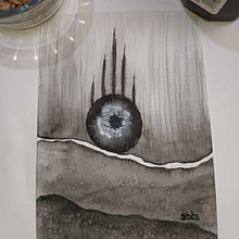 Behold(er), The King!. Un progetto di Pittura ad acquerello di Stabitha Cru'ktfinger - 25.12.2023