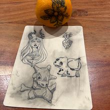 Mon projet du cours : Techniques de tatouage blackwork et fine line. Tattoo Design project by Michelle Laframboise - 12.25.2023