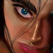 Olhar. Digital Painting project by waltinhos_ - 12.25.2023