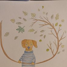 My project for course: Delicate Watercolors for Narrative Illustration. Un proyecto de Ilustración tradicional, Pintura a la acuarela e Ilustración infantil de steph heyvaert - 26.12.2023