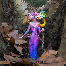 Moon. Character Design, Arts, Crafts, Fine Arts, Sculpture, and Concept Art project by dafne_1 - 12.23.2023