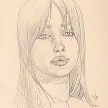 Mein Abschlussprojekt für den Kurs: Porträts mit Graphit im Skizzenbuch zeichnen. Fine Arts, Sketching, Drawing, Portrait Drawing, and Sketchbook project by Bea - 12.26.2023