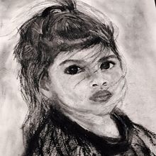 My project for course: Artistic Charcoal Portraiture: Creating Atmosphere. Drawing, Portrait Drawing, Realistic Drawing, Artistic Drawing, Traditional illustration, and Fine Arts project by Ann Moss - 12.26.2023