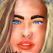 Beleza . Digital Painting project by waltinhos_ - 12.26.2023