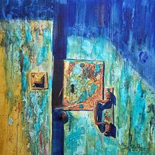 Mein Abschlussprojekt für den Kurs: Aquarell Textur-Meisterkurs Ein Projekt aus dem Bereich Bildende Künste, Malerei und Aquarellmalerei von Ivo Petschke - 27.12.2023