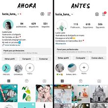 Mi proyecto del curso: Creación de un porfolio de ilustración en Instagram. Un proyecto de Ilustración tradicional, Redes Sociales, Ilustración digital, Gestión del Portafolio, Instagram, Diseño para Redes Sociales, Gestión y productividad							 de Lucia Luna Valle - 27.12.2023
