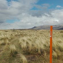 Señalética Parque Nacional Torres del Paine. Een project van  Ontwerp, Bewegwijzering y Traditionele illustratie van Marcela Bravo - 27.12.2023