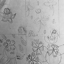 My project for course: Botanical Patterns in a Sketchbook: Conquer the Blank Page. Traditional illustration, Pattern Design, Botanical Illustration, and Sketchbook project by Chris R - 12.27.2023