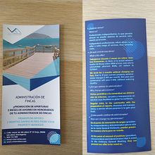Diseño de flyer versiones Español/Inglés . % Alberto García tarafından hazırlanan Reklamcılık, Tasarım, Ve Grafik Tasarım projesi - 03.02.2019