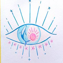 My project for course: Watercolor Techniques for Dreamlike Illustrations. Traditional illustration, Drawing, Watercolor Painting, and Editorial Illustration project by eugennnie - 12.28.2023