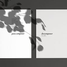 DESCOMPONER PARA COMPONER. Editorial Design, Photograph, Art Direction, Photo Retouching, Cop, and writing project by Laia Sallent - 12.28.2023