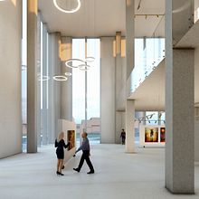 Museo de arte InnovArte. Un progetto di Architettura, 3D, Creatività, Illustrazione digitale, Modellazione 3D, Fotografia digitale e Interior Design di annette Pantanali - 27.12.2023