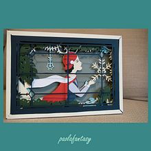 Il mio progetto del corso: Papercut: crea scene di carta con profondità. Traditional illustration, Arts, Crafts, Paper Craft, Stor, telling, Bookbinding, Children's Illustration, and DIY project by paolafantasy - 12.28.2023