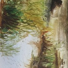 Mi proyecto del curso: Paisajes naturales en acuarela. Un projet de Beaux Arts, Peinture , et Aquarelle de Isabel Villagran - 16.12.2023