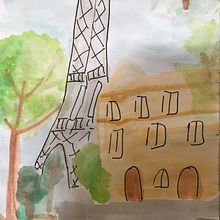 paisajes inspirados en viajes  Ein Projekt aus dem Bereich Bildende Künste von martu_torelli - 28.12.2023