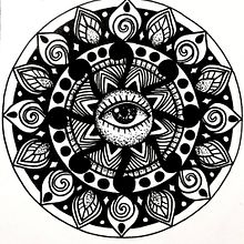 My project for course: The Art of Mandala Drawing: Create Geometric Patterns . % Marilyn tarafından hazırlanan Çizim, Mürekkep İllüstras, Ve onu projesi - 12.27.2023