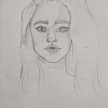 Dibujo. Traditional illustration, Drawing, Portrait Drawing, and Figure Drawing project by luvis.lg - 12.27.2023