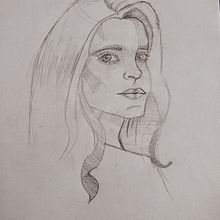 Dibujo. Traditional illustration, Drawing, Portrait Drawing, and Figure Drawing project by luvis.lg - 12.27.2023