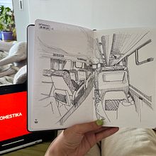 Mi proyecto del curso: Diario ilustrado: llena tu sketchbook de vivencias. Projekt z dziedziny Trad, c, jna ilustracja, Sketching,  R, sunek, Sketchbook,  R i sunek atramentem użytkownika Sofia Guzmán Aliste - 24.12.2023