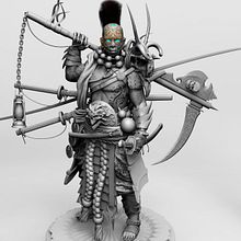 ONI SOUL OF DEATH . % MrMutantS tarafından hazırlanan 3D, 3D Modelleme, 3D Karakter Tasarımı, 3D Tasarım, 3D Animas, Ve on projesi - 12.29.2023