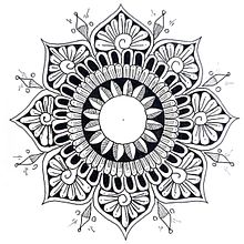 Mon projet du cours : L'art de dessiner des mandalas : créez des motifs géométriques. Drawing & Ink Illustration project by kermxav - 12.24.2023