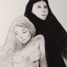 My project for course: Drawing From Imagination with Graphite and Charcoal . Traditional illustration, Fine Arts, Pencil Drawing, Drawing, Artistic Drawing, and Figure Drawing project by Agnes Laczo - 12.30.2023