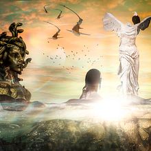 My project: Siren's Call. Photograph, Collage, Photo Retouching, Fine-Art Photograph, Photographic Composition, and Photomontage project by Ryan Lundquist - 12.31.2023
