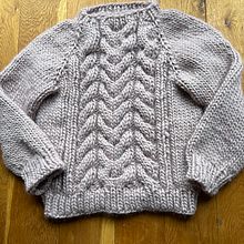 My project for course: Cable Knitting Techniques for Timeless Garments . Knitting, and Textile Design project by russellsix - 12.31.2023