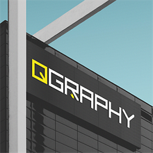Qgraphy - My project for course: Logo Design: From Concept to Presentation. Un projet de Design , Br, ing et identité, Design graphique , et Création de logos de MohaMmed MQ - 31.12.2023