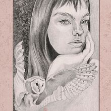 Mi proyecto del curso: Técnicas de ilustración artística con grafito. Traditional illustration, Fine Arts, Pencil Drawing, Drawing, Artistic Drawing, and Editorial Illustration project by Verónica Durán - 12.31.2023