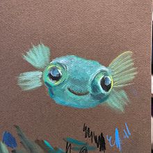 Pastel Pufferfish. Traditional illustration, Sketching, and Picturebook project by Norma - 01.01.2024