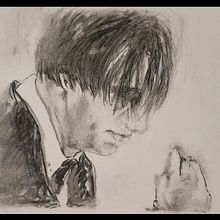 My project for course: Expressive Drawing with Charcoal. Un proyecto de Bellas Artes, Dibujo, Dibujo de Retrato e Ilustración naturalista				 de katharina_rutkowski - 01.01.2024