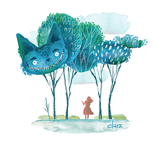 Alice in Wonderland for Introduction to Children’s Illustration. Traditional illustration, Fine Arts, Painting, Pencil Drawing, Drawing, Watercolor Painting, Children's Illustration, and Narrative project by Dario Marcelino - 01.02.2024