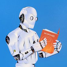 IA vs Humans. Un progetto di Illustrazione digitale e Illustrazione editoriale di Esteban Plazibat - 19.10.2023