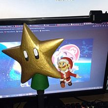 Super Mario Bros. (Estrela para Arvore de Natal). Un proyecto de Artesanía, Pintura y Creatividad de Stephanie Nogueira - 21.12.2023