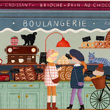 Mon projet du cours : Illustration numérique colorée sur Procreate. Traditional illustration, Drawing, Digital Illustration, and Digital Drawing project by Aurelie - 01.02.2024