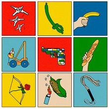 Armas absurdas. Un progetto di Illustrazione digitale di Esteban Plazibat - 18.05.2023
