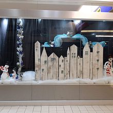 Vitrine de Noël . Decorațiuni interioare de Ève Collard - 01.03.2024