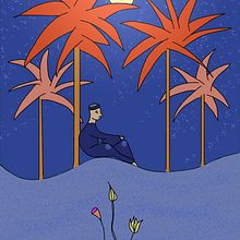 Mon projet du cours : Illustration rétro : du crayon traditionnel aux outils numériques . Ilustrație tradițională, Ilustrație digitală și Desen digital de Audrey Saulières - 01.03.2024