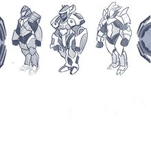 Sci Fi big Dude . Desain Karakter proyek oleh Scott Newman - 01.03.2024