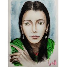 Mi proyecto del curso: Retrato artístico en acuarela. Un projet de Beaux Arts, Peinture, Aquarelle , et Dessin de portrait de isidorojose - 01.01.2024