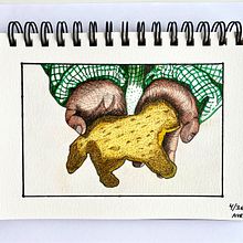 Galleta de mantequilla. Un progetto di Illustrazione tradizionale di nuria alcaraz - 04.01.2024