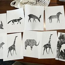 My project for course: Animal Illustration with Charcoal and Ink. Artes plásticas, Desenho, Ilustração com tinta e Ilustração naturalista projeto de quinn_curtis3 - 02.01.2024