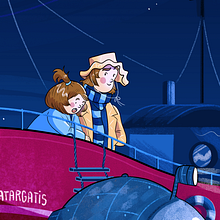 El misterio de la cima de los ahogados . Ilustrasi Anak-Anak proyek oleh Laura Díez - 01.05.2024