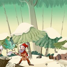 Storytime Magazine - The Christmas Cuckoo. Un progetto di Illustrazione infantile di Laura Díez - 05.01.2024